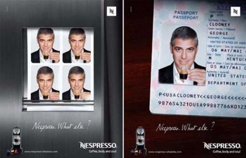 Джордж Клуни рекламирует Nespresso