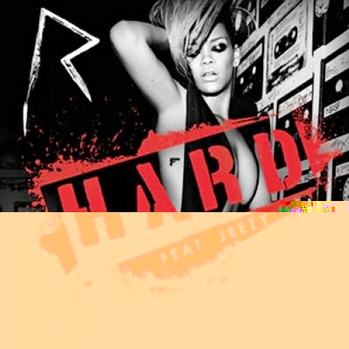 Обложка сингла Рианны «Hard»