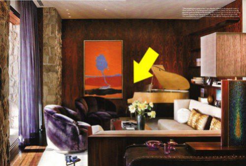 Дженнифер Энистон потратила на картину в гостиной 1,2 млн. долларов