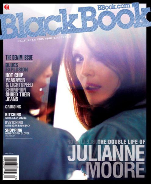 Джулианн Мур в журнале BlackBook. Март 2010.
