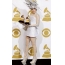Lady Gaga получила премию Грэмми в расшитом кристаллами трико