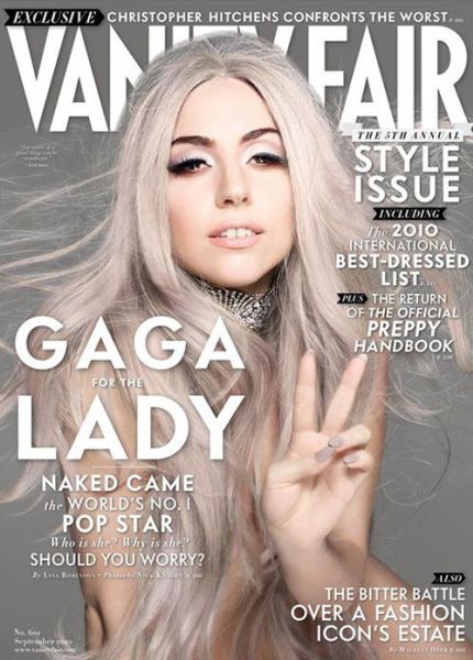 Lady Gaga в журнале Vanity Fair. Сентябрь 2010