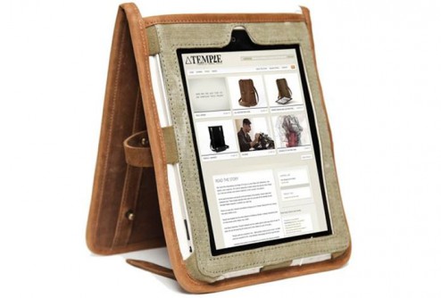 Temple iPad leather case: эксклюзивный чехол для знаменитого гаджета