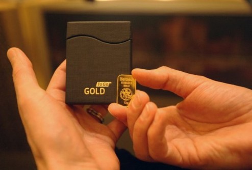 В США появился первый автомат по продаже золота